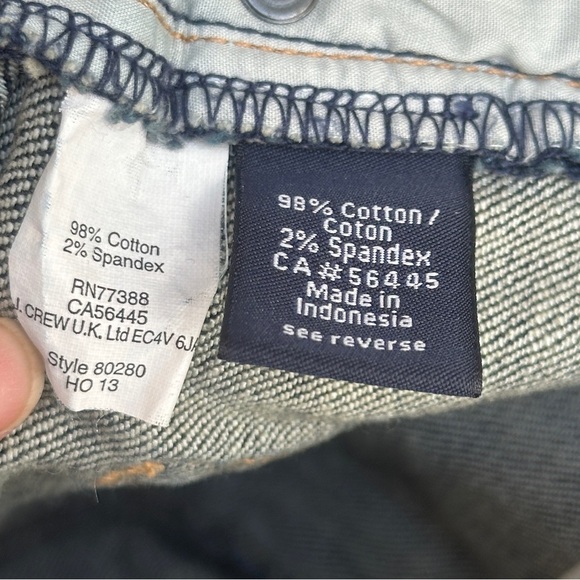 J.Crew Matchstick Stretch Jeans Women’s Size 28S Dark Wash Straight Leg - Picture 9 of 10